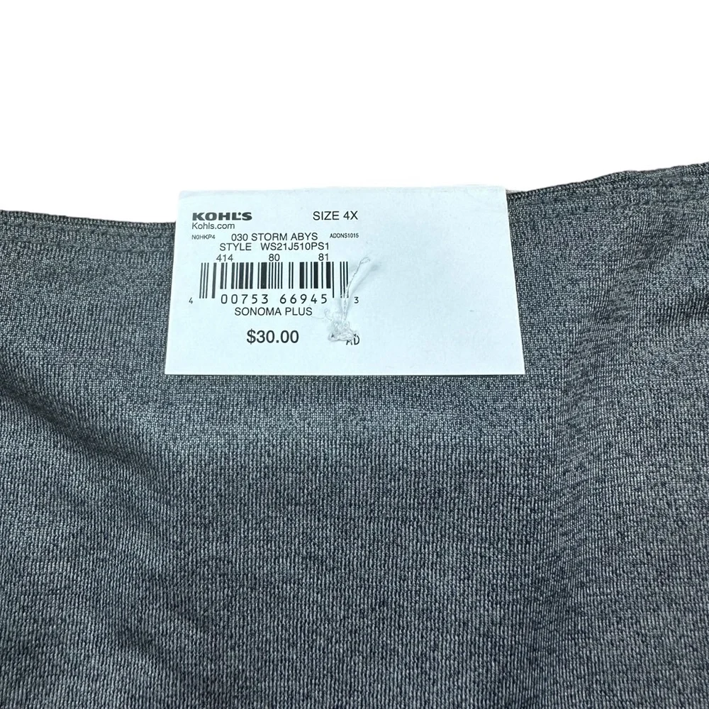 SONOMA: Goods For Life® High-Waist Bike Shorts -Size 4X